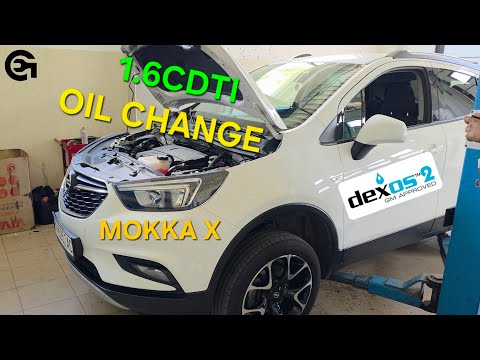 Opel (Vauxhall) Mokka X 1.6cdti - Oil And Oil Filter Replacement