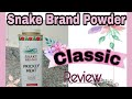 Snake Brand Powder Review