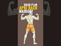 The Ultimate Back Workout: Complete Back Builder Routine | #backworkout #backexercises #shorts