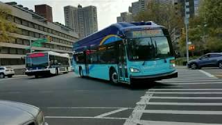 Not in Service + Training Bus + Bx23 and Bx38 buses in Co-op City