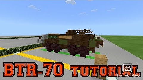 Minecraft BTR-70 tutorial