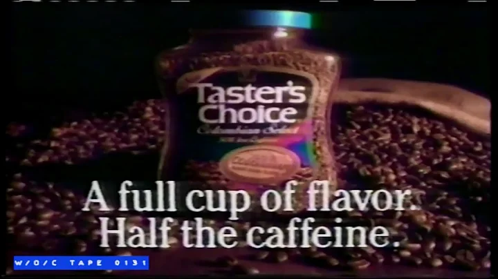 Taster's Choice Instant Coffee Commercial - 1989