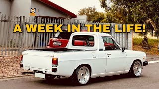 A few days in the life: New Shitbox + Nissan 1400 Bakkie + painting Brake Calipers with @shakywes