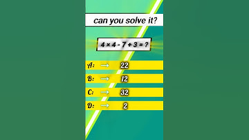 What are the four rules of order of operations?/ Do you multiply or add first? #everydaymaths