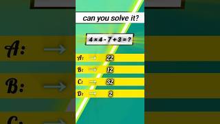 What are the four rules of order of operations?/ Do you multiply or add first? #everydaymaths