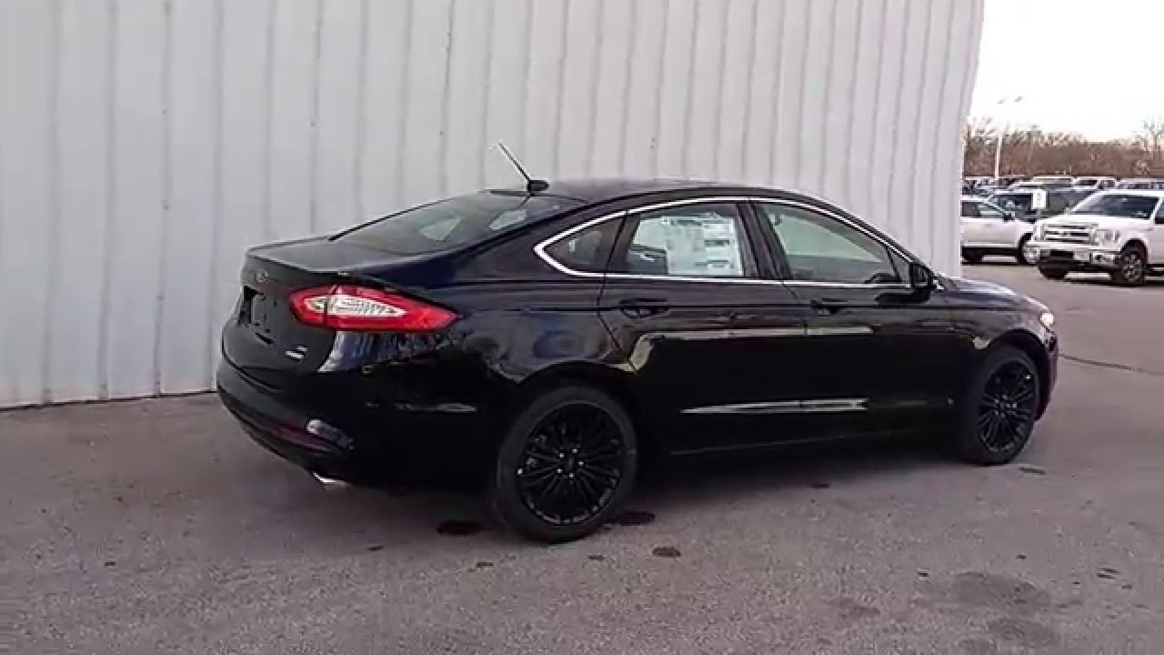 Shadow Black 2016 Fusion Se Fwd 1 5l 202a Moonroof Tech You Premium