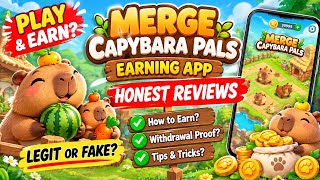 Merge Capybara Pals Earning App Review: Legit or Fake? 💰 Can You Really Earn Money? screenshot 5