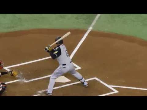 2016.7.7 福留孝介 先制2点タイムリーツーベース