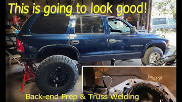 Durango Crawler - Ford 10.5 Axle Truss - TIG Welding Cast Iron Ni99 & Final Prep before 4 Link Build