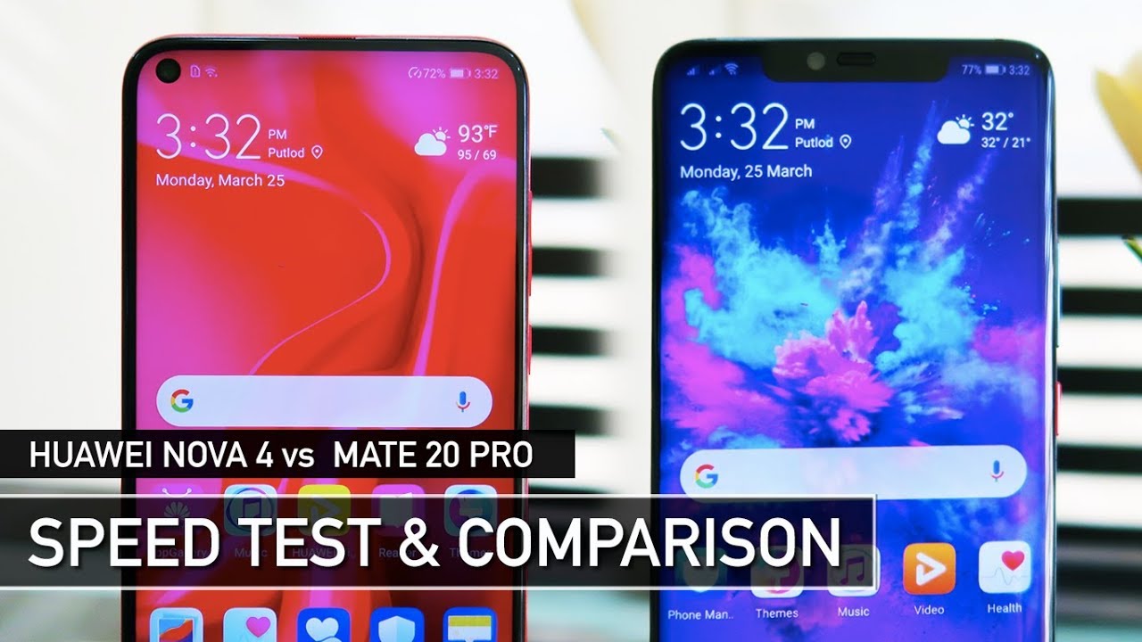 Huawei Nova 4 vs Mate 20 Pro Speed Test | PUBG & ML Gaming Test | Zeibiz