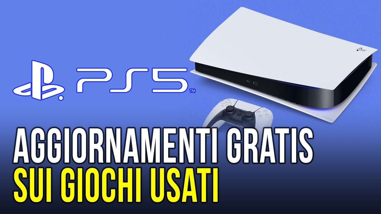 PS5: aggiornamenti grafici gratis per i giochi PS4 usati 