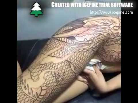 Bản sao của Cô gái xăm hình rồng kín chân- Thanh Tattoo Long An