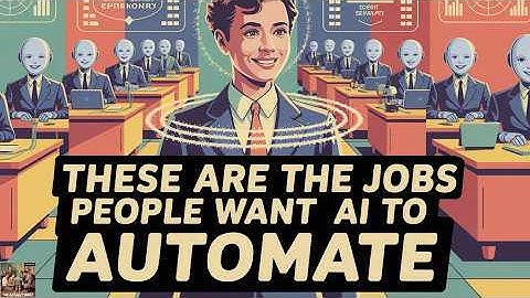 Dit zijn de banen die mensen daadwerkelijk door AI willen laten automatiseren