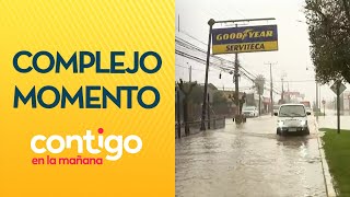 ALERTA ROJA: Calles convertidas en ríos en Santa Cruz - Contigo en la Mañana