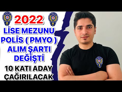 LİSEDEN HEMEN SONRA POLİS OLMAK ( 2022 PMYO ) ??