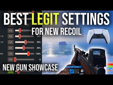 The Best New Recoil Settings + New Guns - Rust Console New Gen - YouTube
