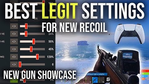 The Best New Recoil Settings + New Guns - Rust Console New Gen