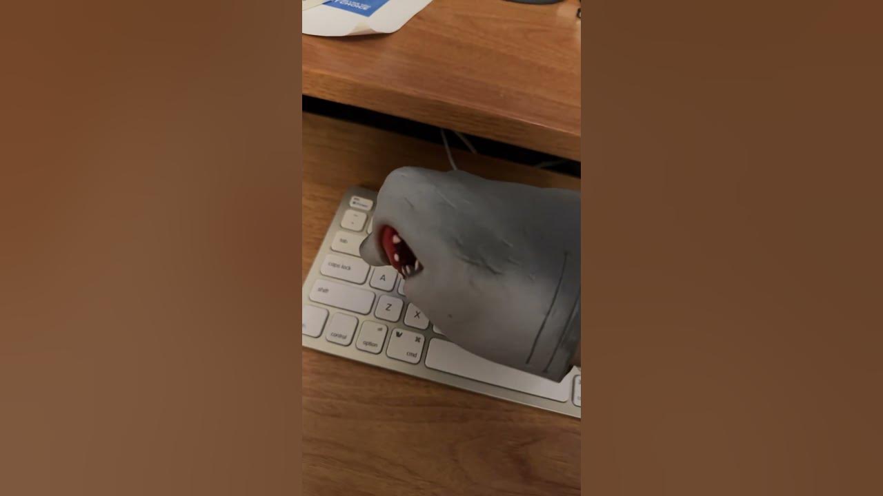 Shark puppet keyboard YouTube