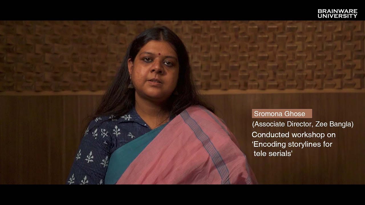 Sromona Ghose has a memorable time with the Media Science students!