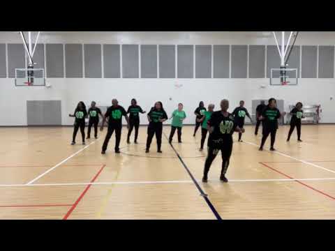 She’s Got That Fire Line Dance ~ Demo by Hit Da Floor Line Dancers