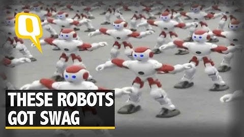 The Quint: 1,000 Dancing Robots in China Flaunt Moves, Set World Record
