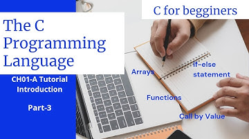 CH01-|Arrays|Functions|ATutorial Introduction(part3)|DennisRitchie