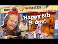 HALLIE'S UNFORGETTABLE 8TH BIRTHDAY / Surprise Reactions From Morning to Night!