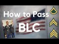 Top Tips to Pass Basic Leader Course