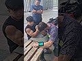 Professional Arm wrestler vs Rock Climber #shorts