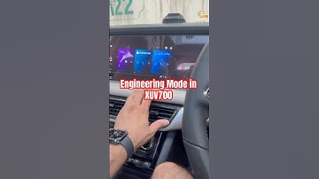 Special hidden feature in Xuv700. Engineering menu in Xuv700. #automobile #mahindra #xuv700