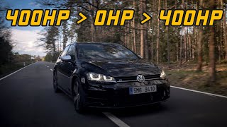 Co se stane když ve 120 zařadíte dvojku? | Golf R za 215 tisíc