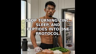 Stop turning zinc, sleep, and peptides into one protocol.