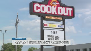 1 critical after Midtown Cook Out shooting, suspect detained