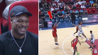 Justin Brownlee can't stop Laughing as Ralph Cu turns Steph Curry w/ 4 straight 3's!
