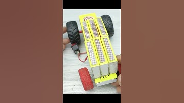 How to make matchbox tractor train at home, diy tractor #Short