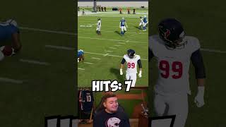 It takes __ BIG HITS to make a 99 Overall Player Fumble