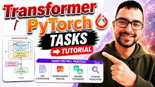 4 Transformer PyTorch Tasks For Beginners - Tutorial