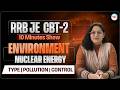 RRB JE CBT-2 Environment: Nuclear Energy Types, Pollution & Control | 10 Min Show | by preeti mam