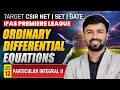 Particular Integral II | Ordinary Differential Equations | CSIR NET | SET | GATE | Lec-12 | IFAS
