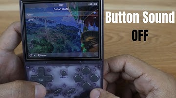 How to Off Button Sound in Anbernic RG35XX