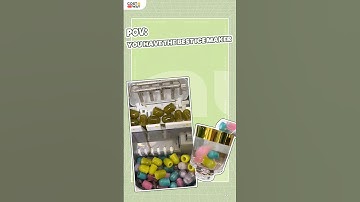 ASMR | 💗💚 Colorful Ice Cubes for SUMMER 💛💜| Best Ice Maker #productreview #costway