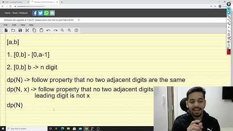 CSES DP: Counting Numbers