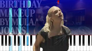 Mulaa Joans - Birthday Makeup (Piano Tutorial)