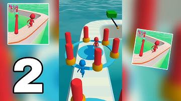 Fun Race 3D Gameplay Walkthrough || Level 10-15 || Part 2 || {Android}