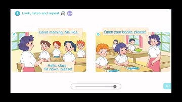 Tiếng Anh 3 - Unit 7: Classroom Instructions