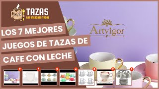 Juegos de tazas de cafe con leche: los 7 mejores en amazon