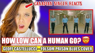 NEW GEOFF CASTELLUCCI REACTION - FOLSOM PRISON BLUES COVER | Music Reaction Videos #reactionvideo