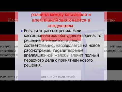 порядок обжалования решения суда