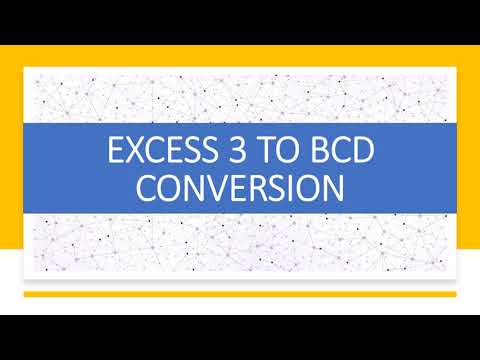 EXCESS 3 TO BCD CODE | CODE CONVERSION | DIGITAL ELECTRONICS | DIGITAL LOGIC DESIGN | NUMBER SYSTEM