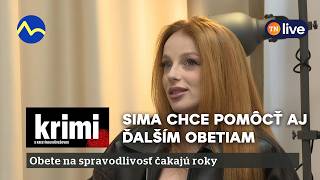 Speváčka Sima exkluzívne: Chce pomôcť aj ďalším obetiam: KRIMI s Kristínou Kövešovou | TN live